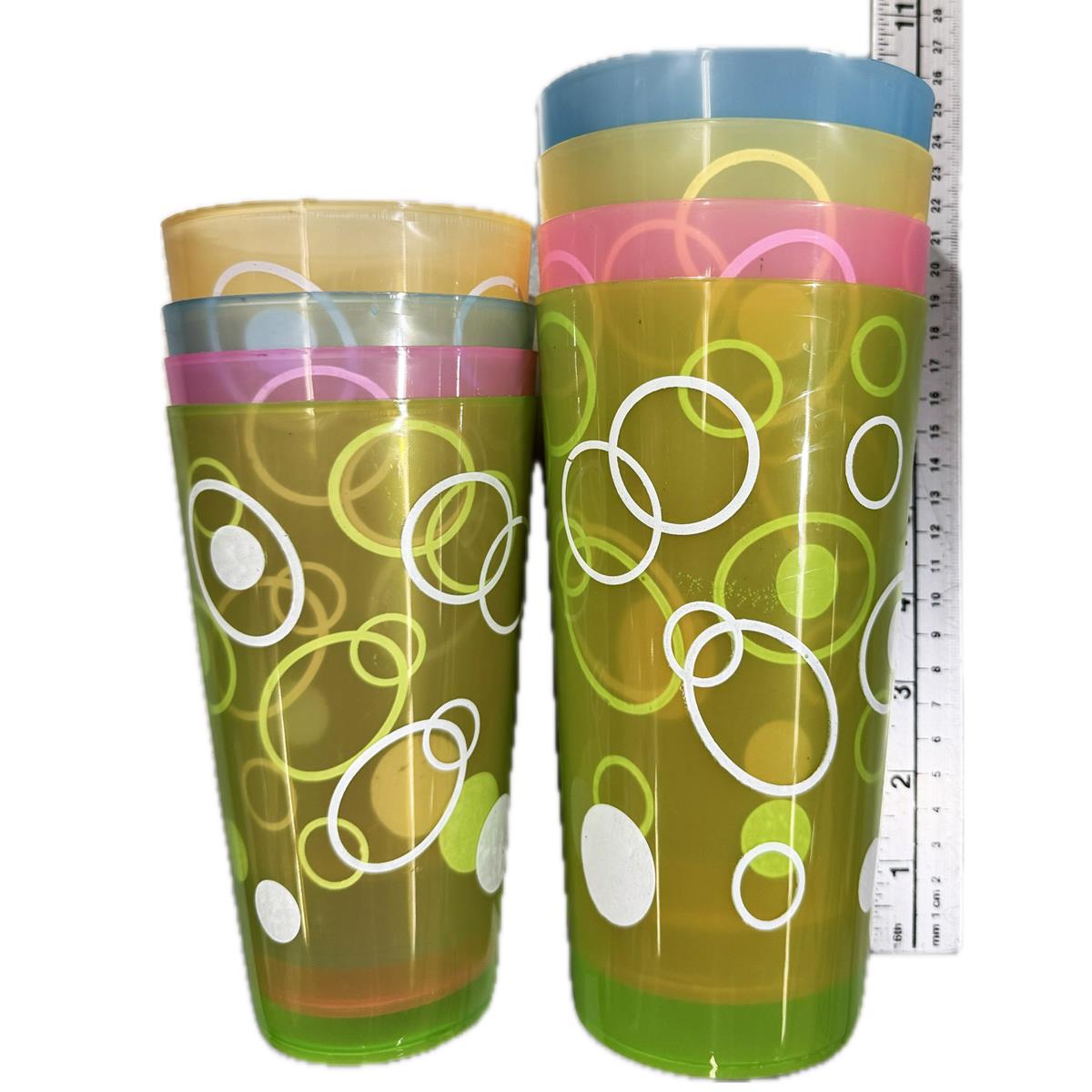 4pk Extra Large Plastic Cups