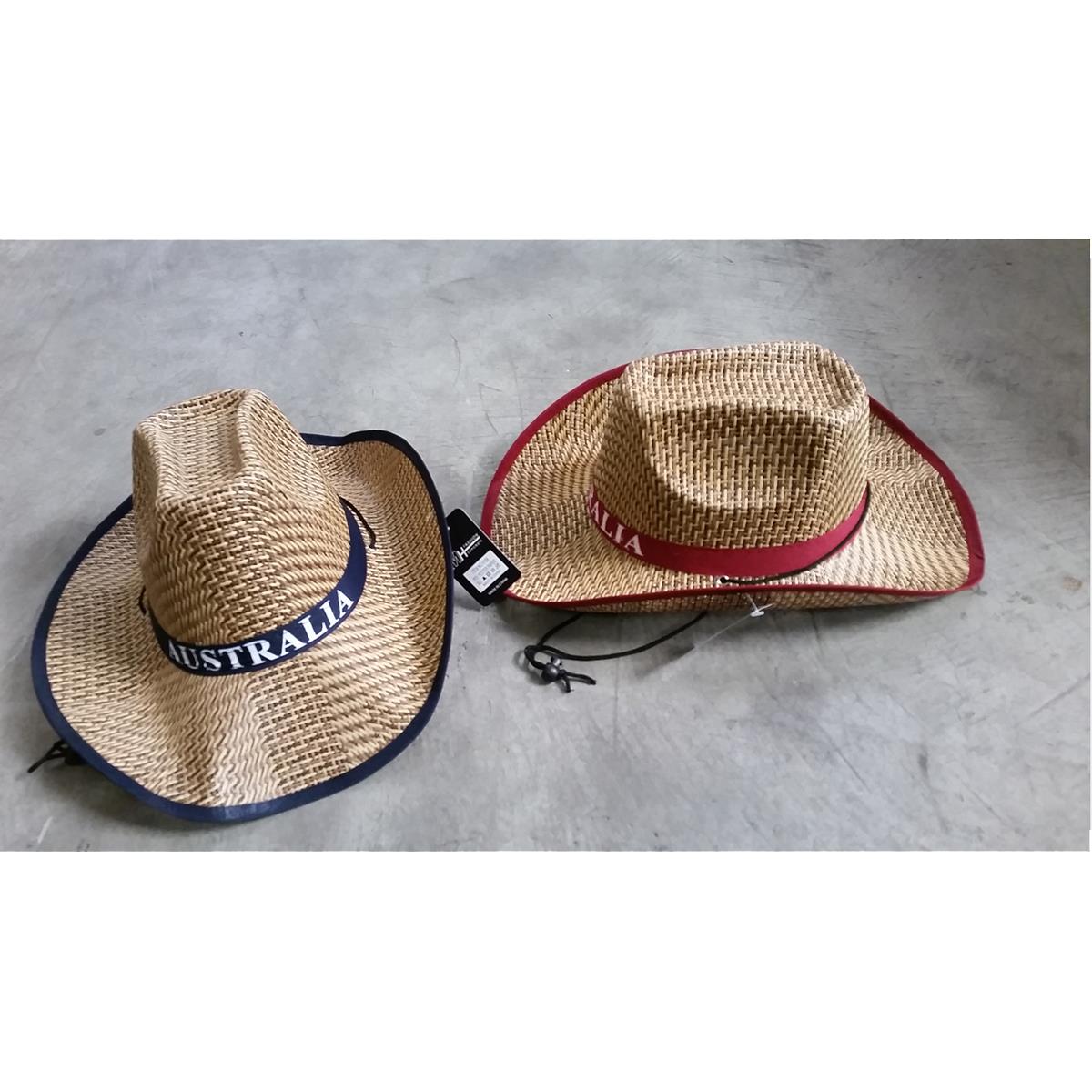 Australian Stackhat Straw AUSTRALIA Hat